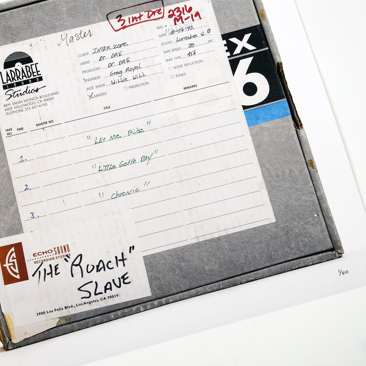 The Session Tapes - Print #2